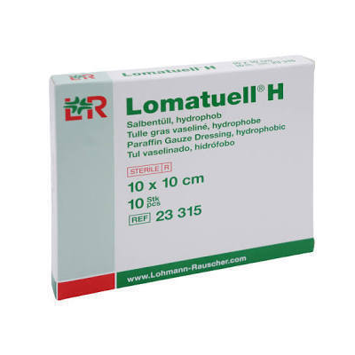 LOMATUELL H 10CM X 10CM RASVASIDE 10 KPL
