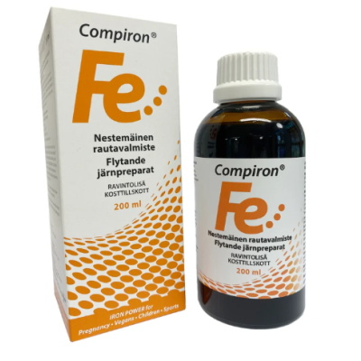 Compiron nestemäinen rauta 2,5 mg/ml 200 ML