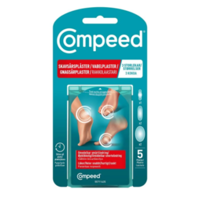 Compeed Rakkolaastari Mix Pack 5 kpl
