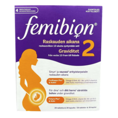 Femibion 2 28 tablettia + 28 kapselia 1 kpl