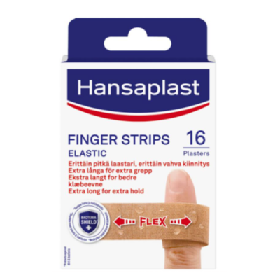 Hansaplast Elastic Finger strips (me 10) 16 kpl