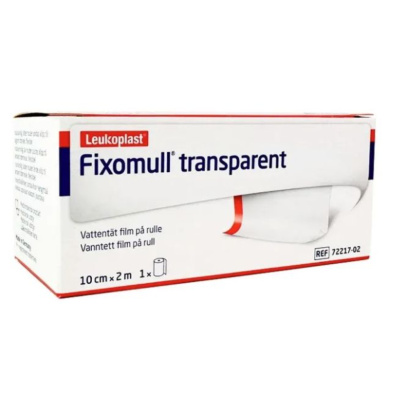 FIXOMULL TRANSPARENT 10CM X 2M (72217-02) 1 KPL