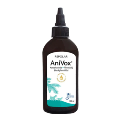 Anivox korvahuuhde eläimille 100 ml