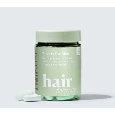 Hairlust Hair Formula Tablets for men 60 fol