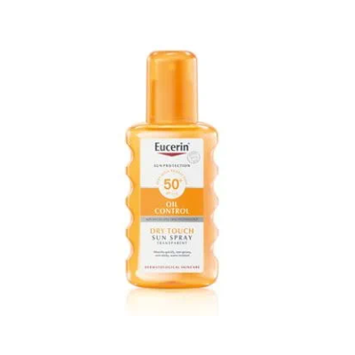 Eucerin Sun Spray Transparent SPF50 auringonsuojaspray suihkepullo 200 ml