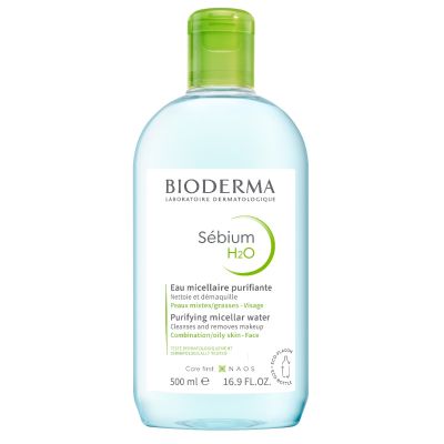 Bioderma Sebium H2O Micellar Water without pump 500 ml