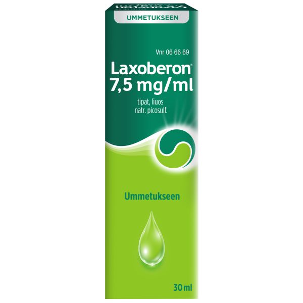 LAXOBERON tipat, liuos 7,5 mg/ml 30 ml