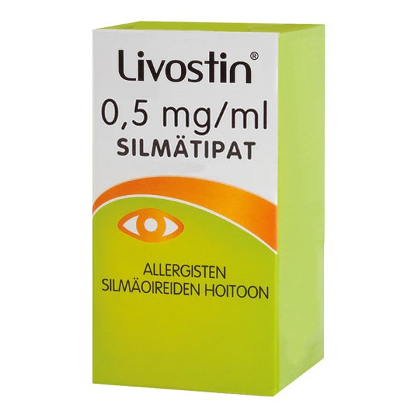 LIVOSTIN silmätipat, suspensio 0,5 mg/ml 4 ml