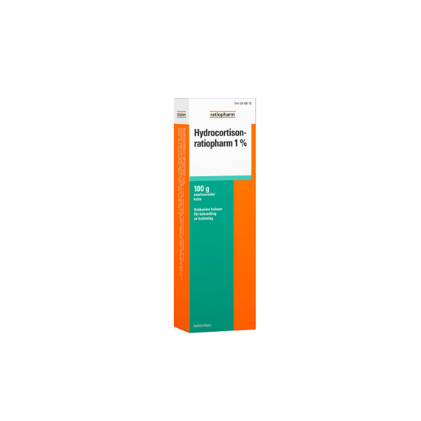HYDROCORTISON-RATIOPHARM emulsiovoide 1 % 100 g