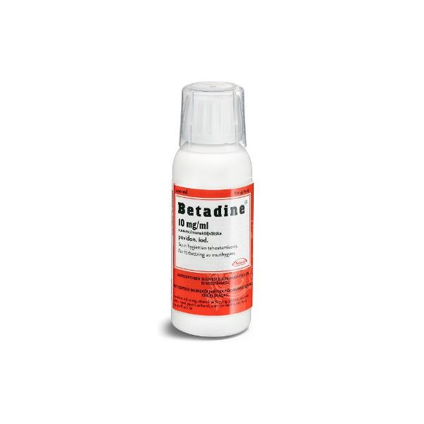 BETADINE suuvesi 10 mg/ml 100 ml