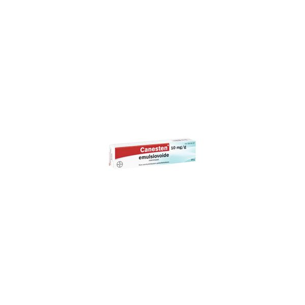 CANESTEN emulsiovoide 10 mg/g 20 g