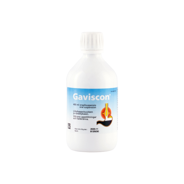 GAVISCON oraalisuspensio 400 ml