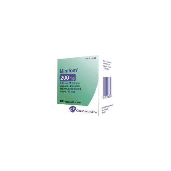 MINIFOM kapseli, pehmeä 200 mg 100 kpl
