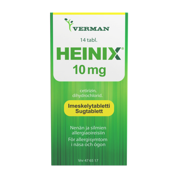 HEINIX imeskelytabletti 10 mg 14 fol
