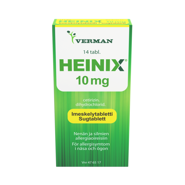HEINIX imeskelytabletti 10 mg 28 fol