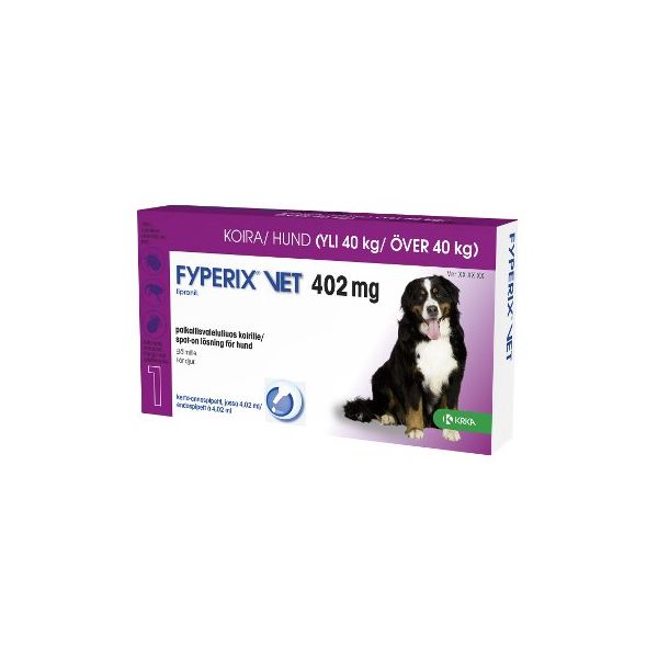 FYPERIX VET paikallisvaleluliuos 402 mg 4,02 ml