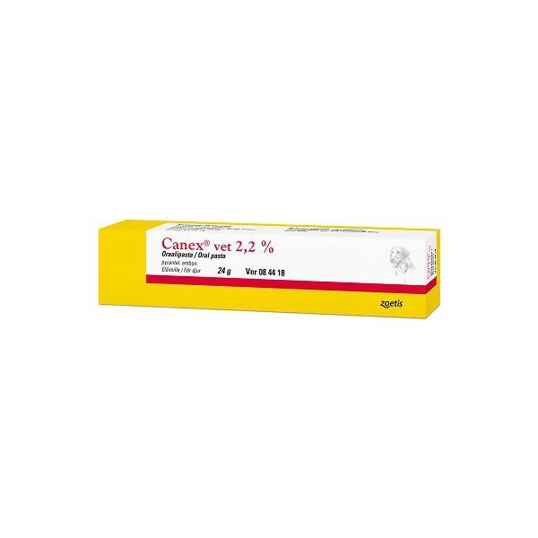 Canex vet oraalipasta 2.2 % 24 g