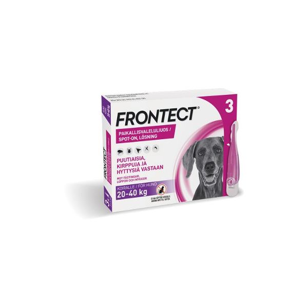 Frontect paikallisvaleluliuos 3 x 4 ml
