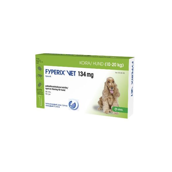 FYPERIX VET paikallisvaleluliuos 134 mg 1,34 ml