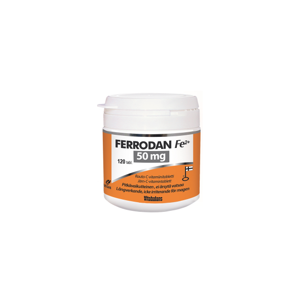 Ferrodan Fe2+ 50 mg 120 tabl