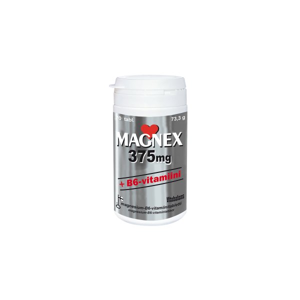 Magnex 375 mg + B6-vitamiini 70 tabl