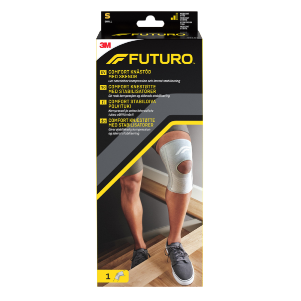 FUTURO Stabiloiva polvituki sivutuilla S-koko 1 kpl