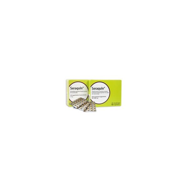 Seraquin 800mg vet tabl kissalle ja pienelle koiralle 60 kpl