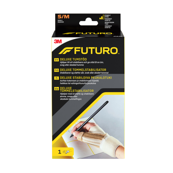 Futuro Deluxe Stabil Peukalotuki S/M beige 1 kpl
