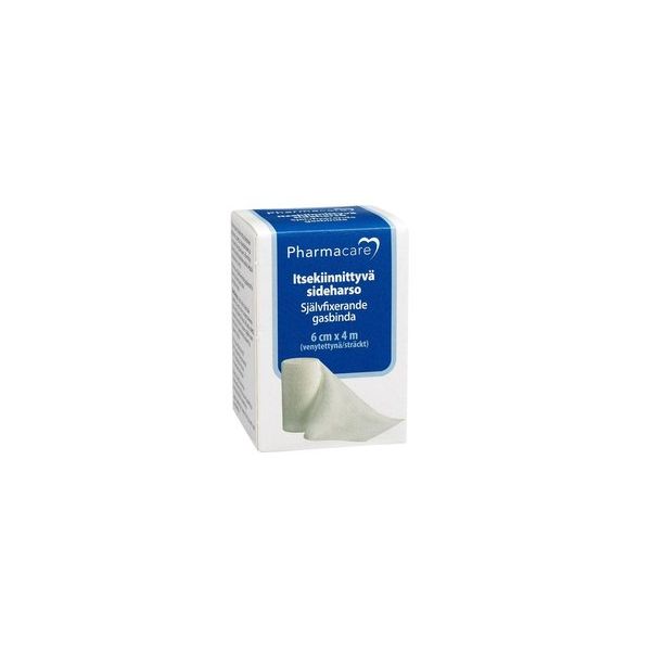 Pharmacare Itsekiinn. sideharso 6cmx4m 1 kpl