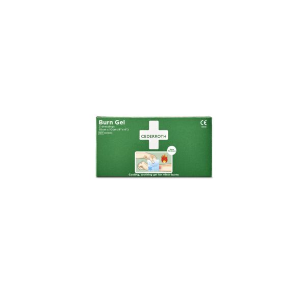 Cederroth Burn Gel Palovammataitos 10x10 cm 2 kpl/rasia