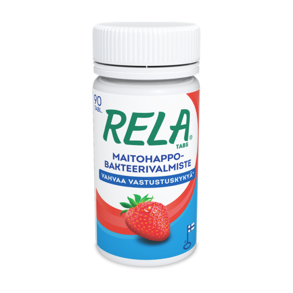 Rela Tabs Mansikka 90 tabl