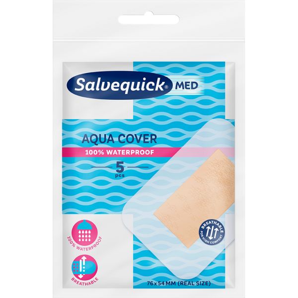 Salvequick Med Aqua Cover laastari 5 kpl