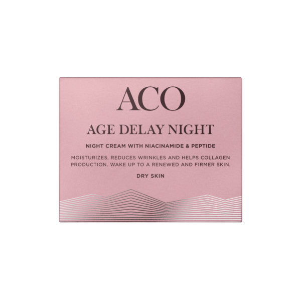 ACO Face Age Delay Night Cream Dry Skin 50 ml