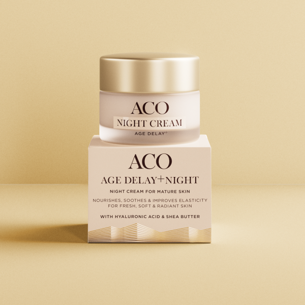 ACO Face Age Delay+ Night Cream hajustettu 50 ml