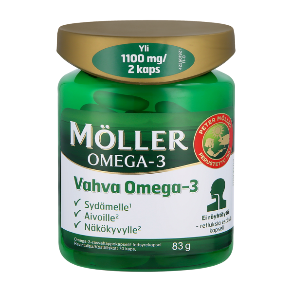 Möller Omega-3 Vahva 70 kpl