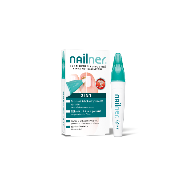 Nailner Kynsisienen Hoitokynä 2in1 4 ml
