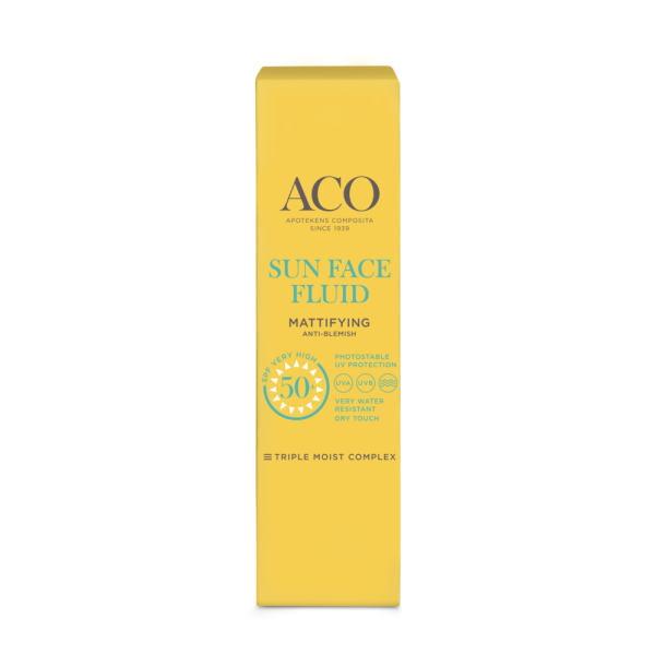 ACO SUN Face Fluid spf 50+ Mattifying 40 ml