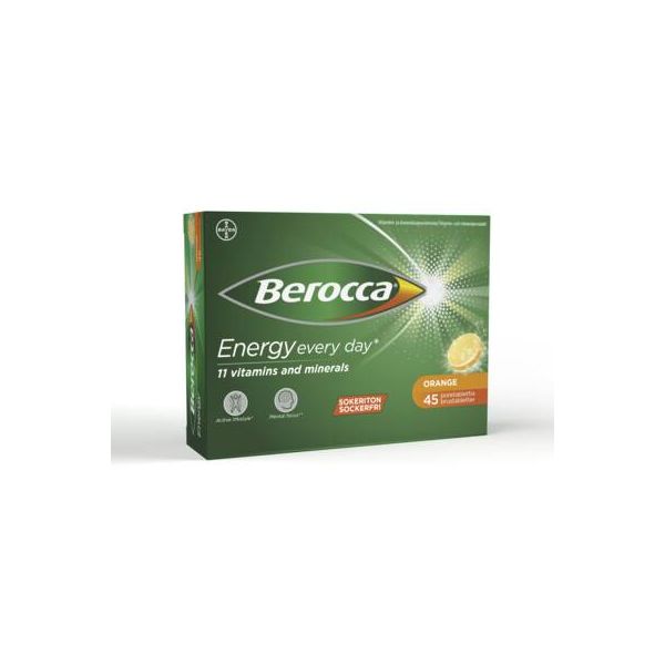 Berocca Energy Orange poretabletti 45 kpl