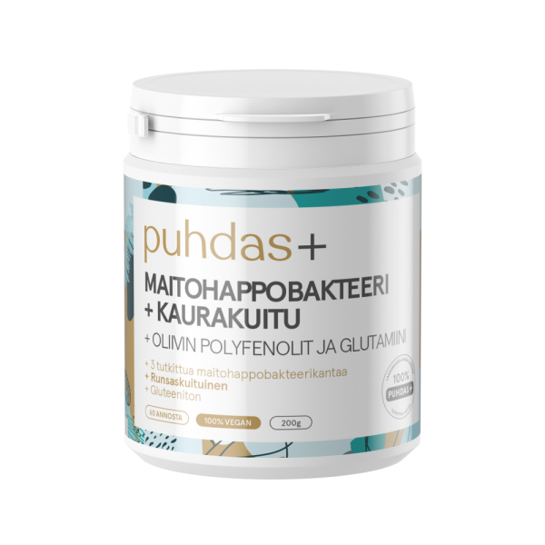 Puhdas+ Maitohappobakteeri + kuitu 200 g