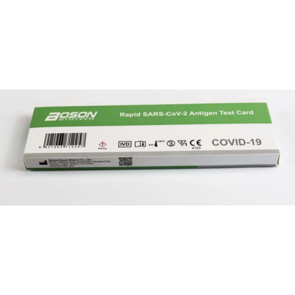 H&W Kotitesti Rapid SARS-CoV-2 Antigen Test Card (Boson) 1 kpl