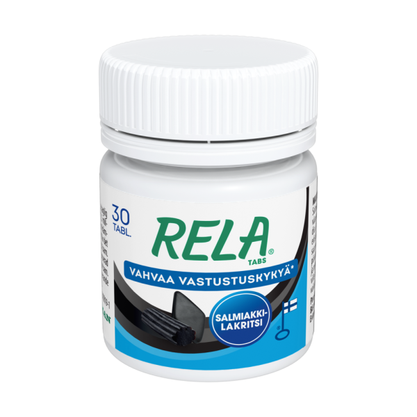 Rela Tabs Salmiakki-Lakritsi 30 tabl