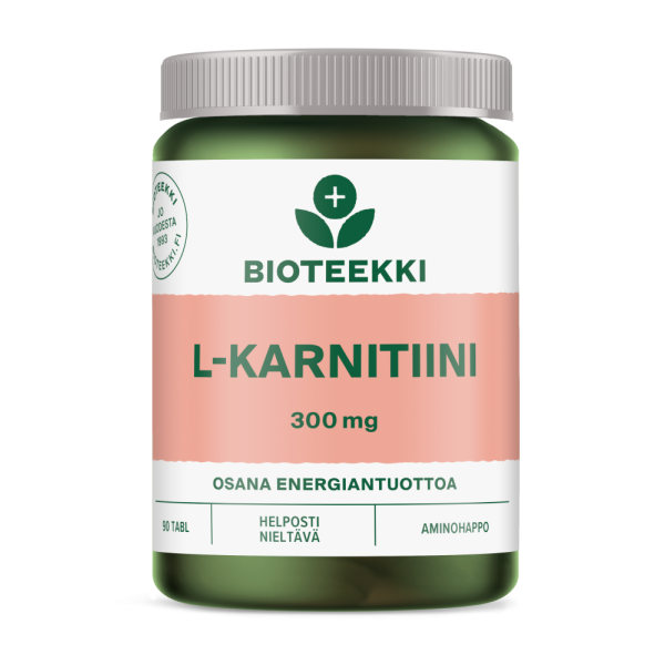Bioteekki L-Karnitiini 90 tabl