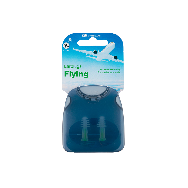 SwedSafe Lentokone korvatulppa (S) 8 x 1 pari 8x1 paria 