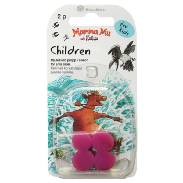 SwedSafe Lasten Silikoni korvatulppa 2 paria