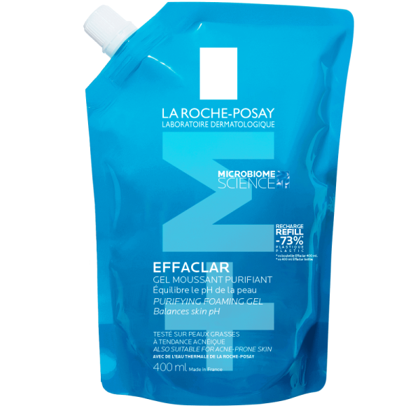 LRP EFFACLAR-puhdistusgeeli täyttöpakkaus 400 ml