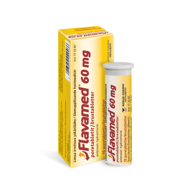 FLAVAMED poretabletti 60 mg 10 kpl