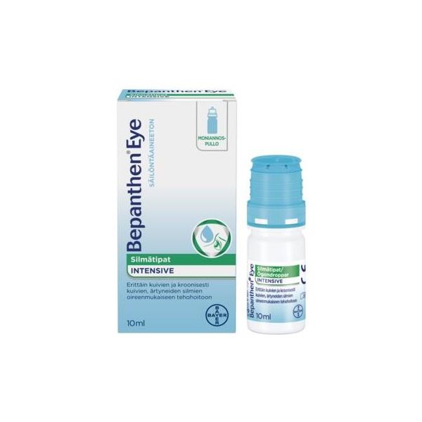 Bepanthen Eye Intensive silmätipat pullo 10 ml