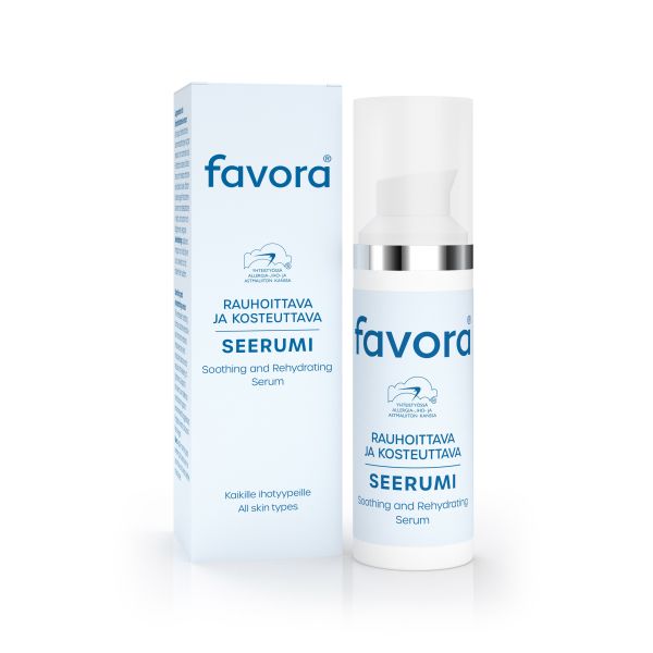 FAVORA RAUHOITTAVA&KOSTEUTTAVA SEERUMI 30 ML