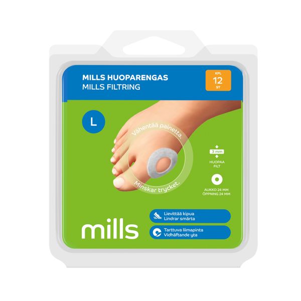 Mills Huoparengas L 8 kpl