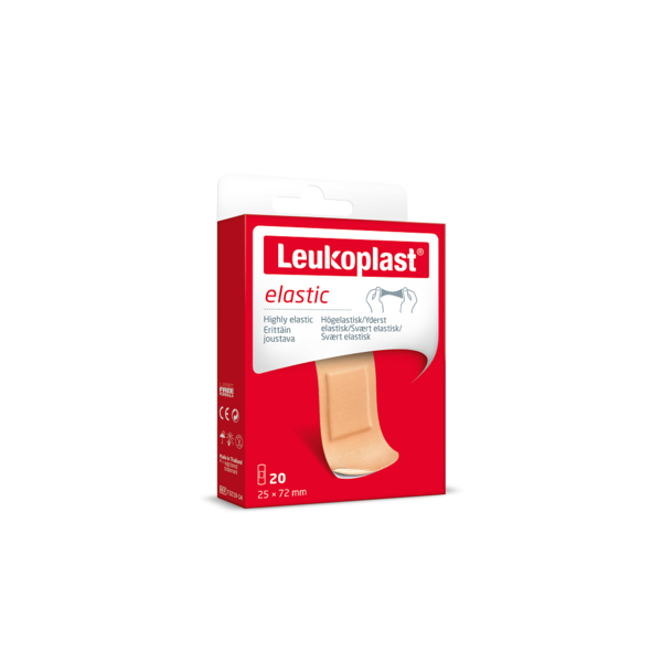 LEUKOPLAST ELASTIC 2,8 X 7,2CM 20 KPL